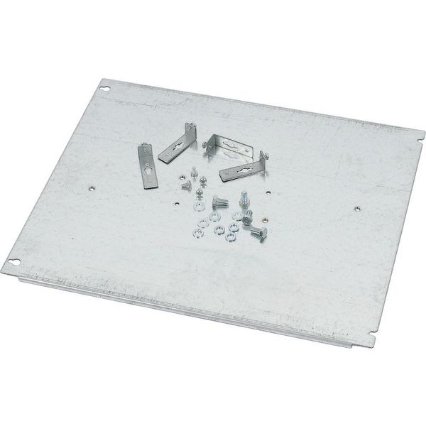 Mounting plate, +mounting kit, for GS 1, vertical, 3p, HxW=400x600mm image 6