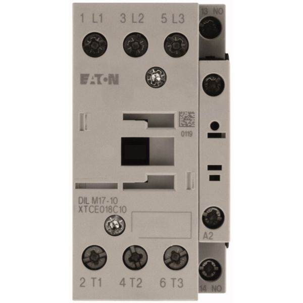Contactor, 3 pole, 380 V 400 V 7.5 kW, 1 N/O, 380 V 50 Hz, 440 V 60 Hz, AC operation, Screw terminals image 2