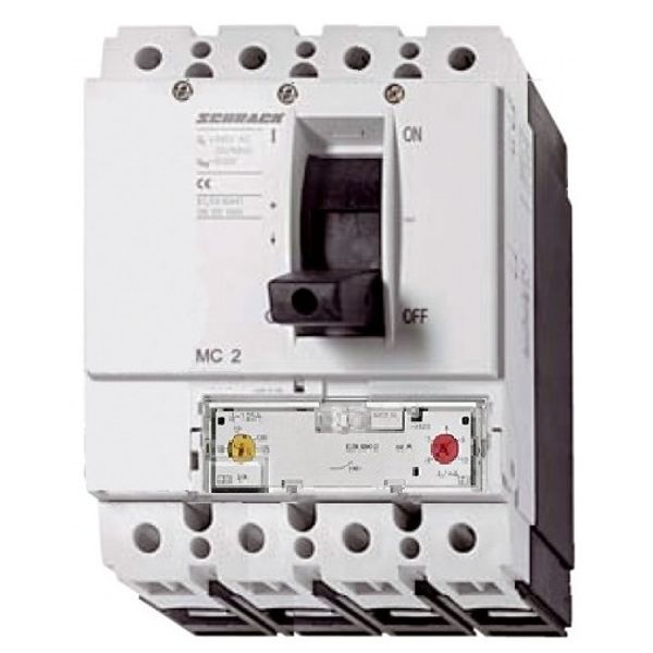 Moulded Case Circuit Breaker Type A, 4-pole, 25kA, 300A image 1