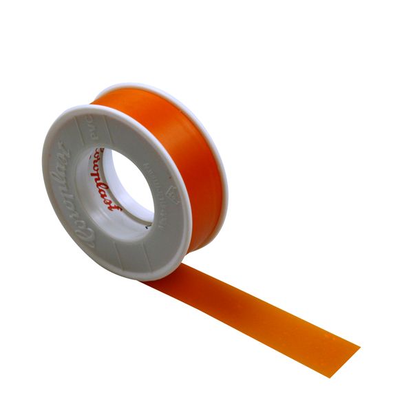 Insulating tape, standard-PVC-orange, COROPLAST 15mm/10m image 1