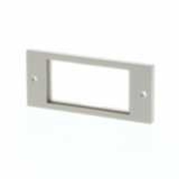 Flush mounting adapter for H7E, panel cut-out 45.3 x 26 mm image 1