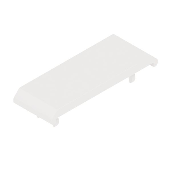 Terminal cover, PA 66, white, Height: 33.3 mm, Width: 12 mm, Depth: 7. image 1