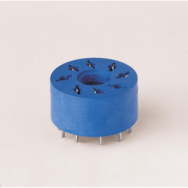 PCB socket blue, diameter 17,5mm.for 60.12 (90.14.1) image 3