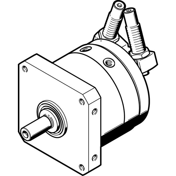 DSM-T-40-270-CC-A-B Rotary actuator image 1