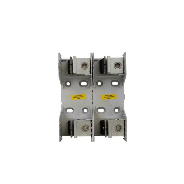 Eaton Bussmann Series RM modular fuse block, 250V, 110-200A, Knife Blade End X Knife Blade End, Two-pole image 1