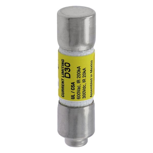 Fuse-link, LV, 25 A, AC 600 V, 10 x 38 mm, CC, UL, time-delay, rejection-type image 6