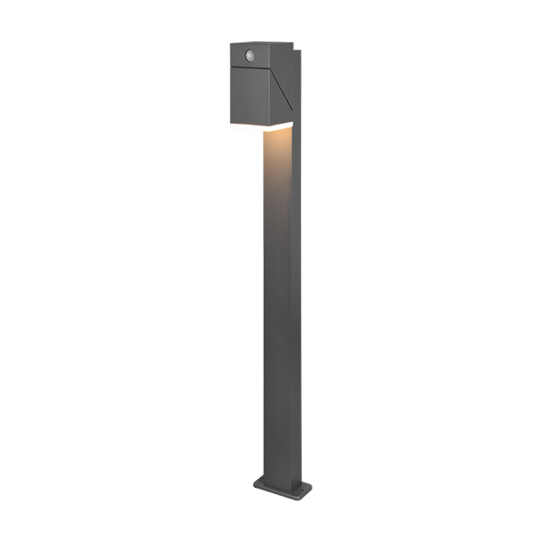 Avon LED pole 100 cm anthracite motion sensor image 1