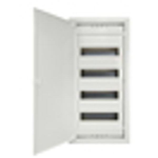 Flush-mounting enclosure 4-rows, IP40, for soild wall image 5