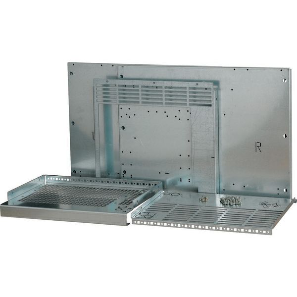Mounting kit for IZMX40, withdrawable, HxW=550x600mm, grey image 5