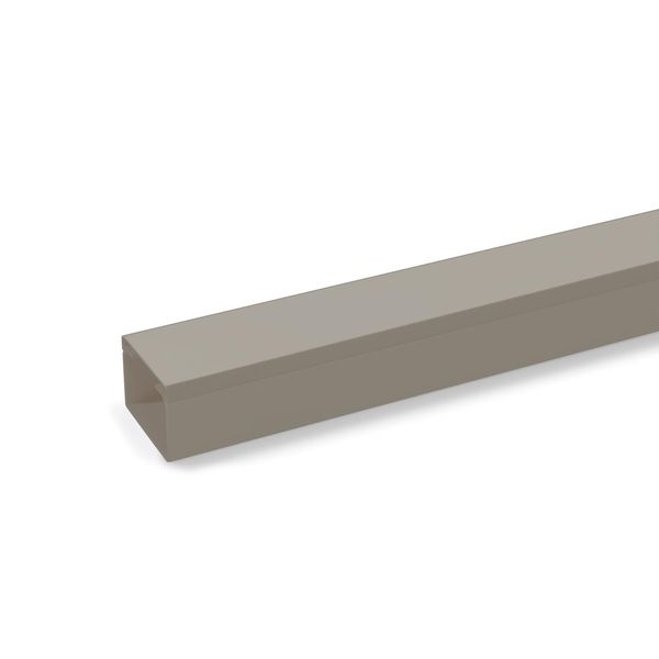 LE 60110 sgr  Channel LE, for cable storage, 2000x110x60, stone grey, Polyvinyl chloride image 1