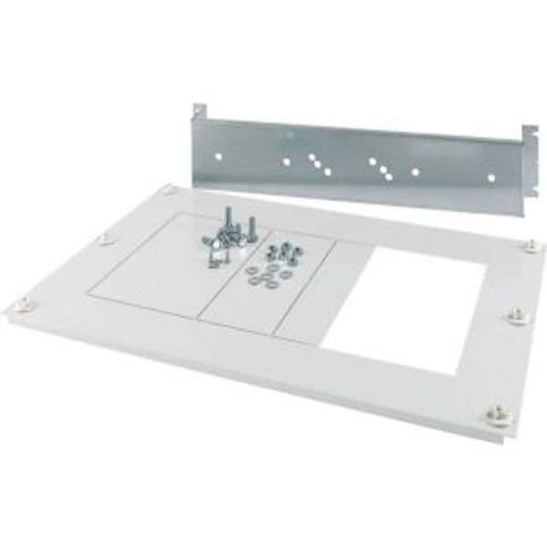 NH switch-disconnectors mounting unit, 250A, W=600mm, XNH1 3/4p, mounting on mounting plate image 1