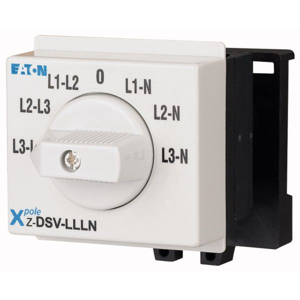 Rotary switches, L+N voltmeter, L1 - N3... image 1