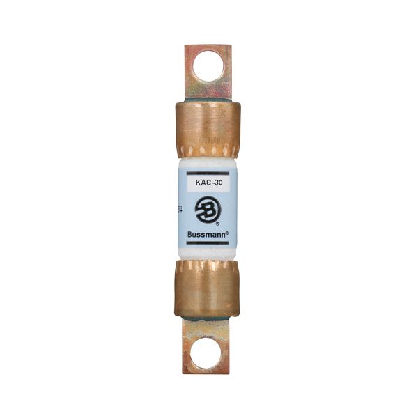 Eaton Bussmann series Tron KAC high speed fuse, 1A, 200 kAIC, Non Indicating, High speed fuse, Blade end X blade end, Stud image 25