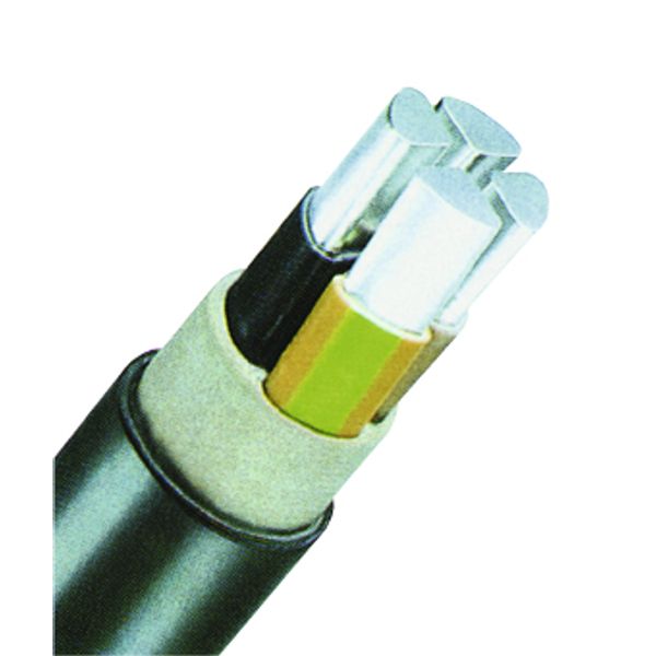 PVC Insulated Heavy Current Cable E-AY2Y-J 4x35sm, black image 1
