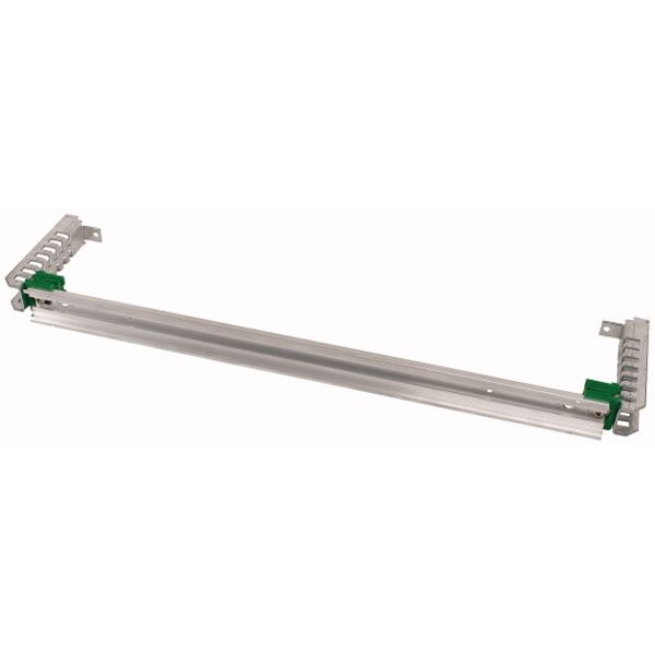 Rigid busbar kit, for B = 600 mm, DIN-Rail,  +2 mounting towers adjustable in height image 1