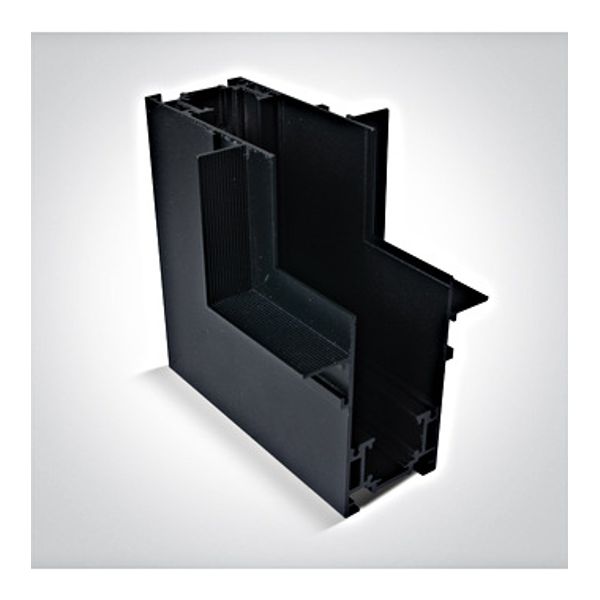 Vertical recessed corner for series VIGO II MAXI, black image 1