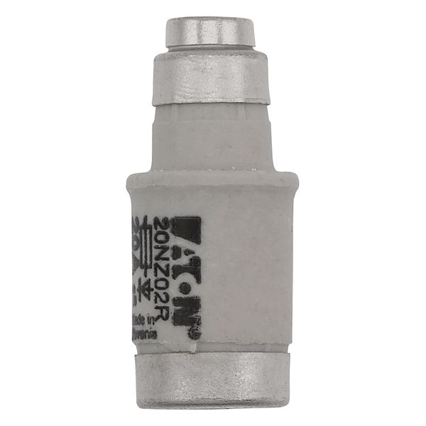 Fuse-link, LV, 20 A, AC 400 V, D02, aR, IEC, ultra rapid image 4