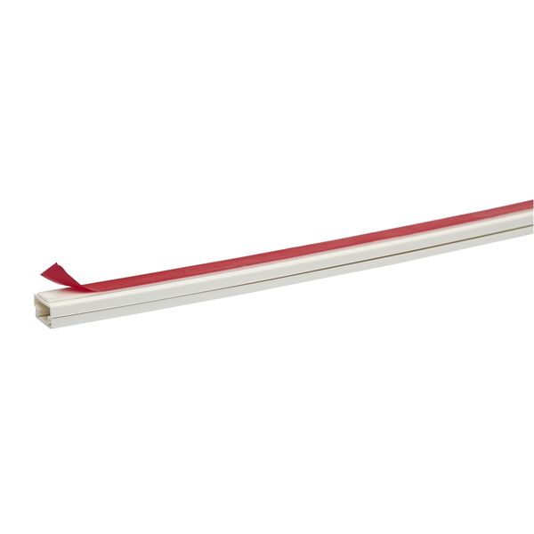 Ultra - mini trunking - 25 x 25 mm - PVC - white - 2 m image 3