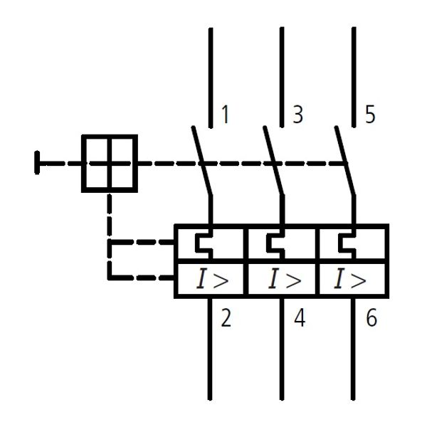 Motor Protection Circuit Breaker, 3-pole, 0.25-0.40A image 2