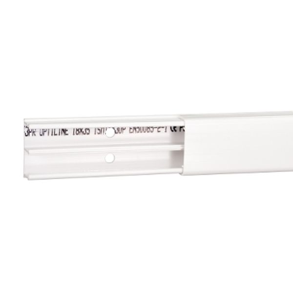 OptiLine - minitrunking - 18 x 35 mm - PC/ABS - polar white image 2