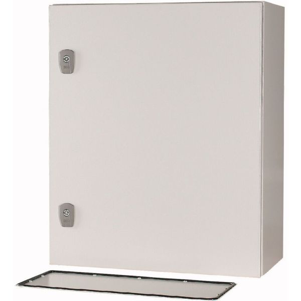 Wall enclosure with mounting plate, HxWxD=600x500x250mm image 7