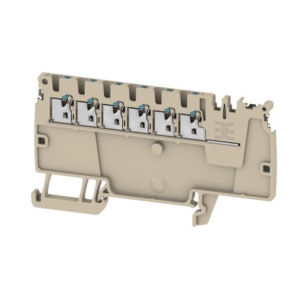 Potential distributor terminal, PUSH IN, 1.5, 500 V, 17.5 A, Number of image 1