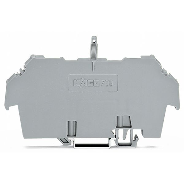 Cover carrier Type 1 incl. fixing/retaining screws and knurled nut gra image 2