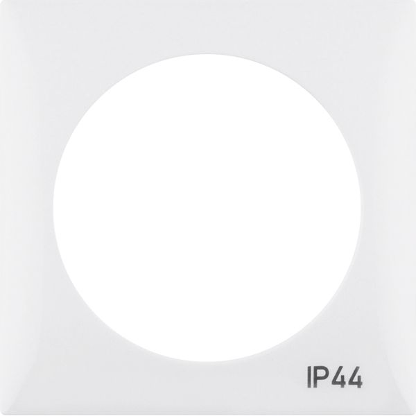 Integro Flow-Frame with Imprint 'IP44' Polar White Glossy image 1