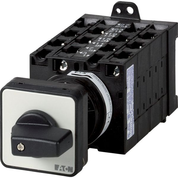 Reversing multi-speed switches, T3, 32 A, rear mounting, 7 contact unit(s), Contacts: 14, 60 °, maintained, With 0 (Off) position, 2-1-0-1-2, SOND 29, image 2