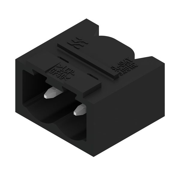 PCB plug-in connector (board connection), 5.00 mm, Number of poles: 2, image 3