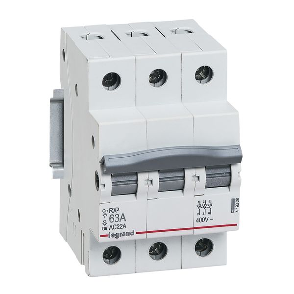 Isolating switch RX³ 3P 63A image 1