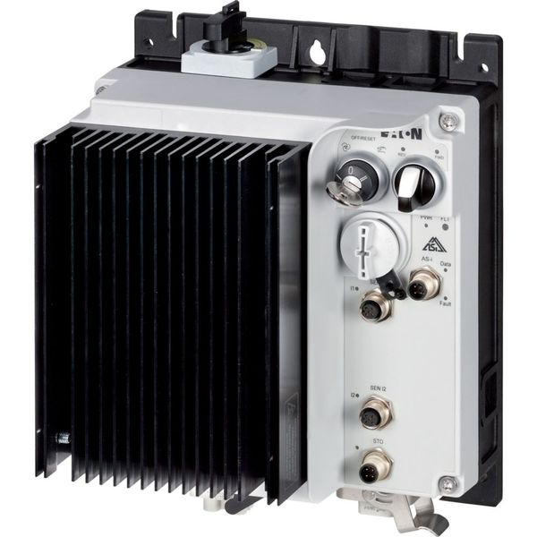 Speed controllers, 4.3 A, 1.5 kW, Sensor input 4, 180/207 V DC, AS-Interface®, S-7.4 for 31 modules, HAN Q4/2, with manual override switch, with braki image 9