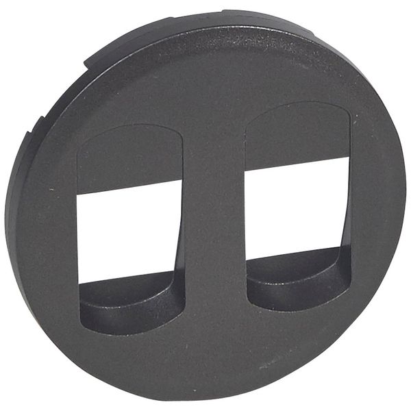 2X LOUDSPEAKER COVER GRAPHITE image 1