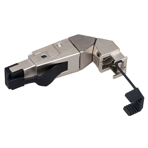RJ45 industrial plug Cat.6a STP, on-site installable, image 1
