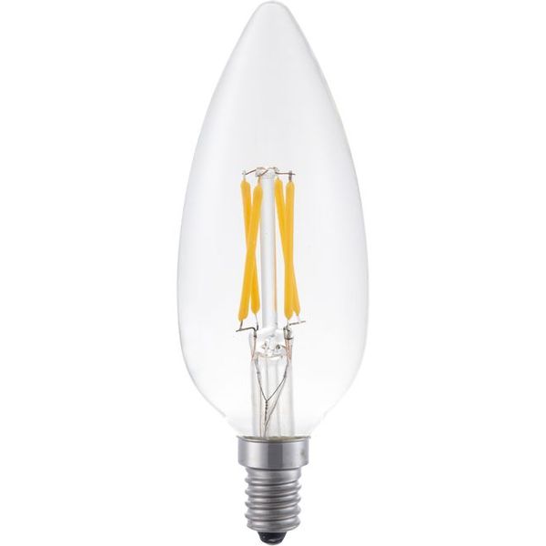 LED E14 Fila Giant Candle C45x130 230V 280Lm 4W 922 AC Clear Dim image 1