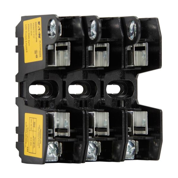 Eaton Bussmann Series RM modular fuse block, 250V, 0-30A, Screw w/ Pressure Plate, Three-pole image 17