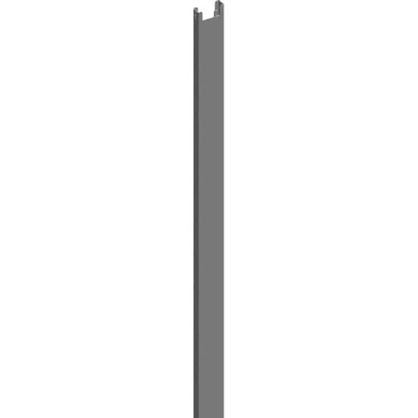 RM10 Mounting plate, Field width: 1, 2030 mm x 108 mm x 2 mm image 3