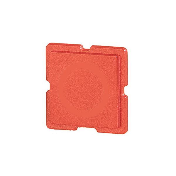 Button plate, 18 x 18 mm, red image 2