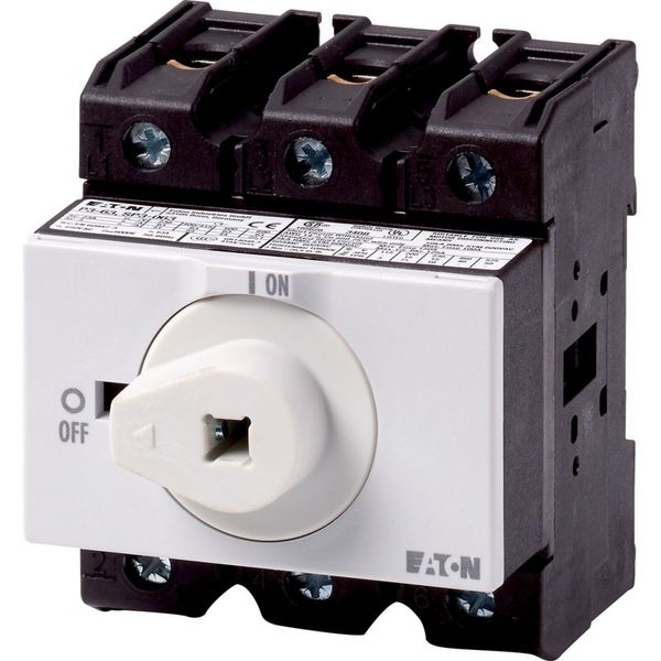 Main switch, P3, 63 A, rear mounting, 3 pole image 22