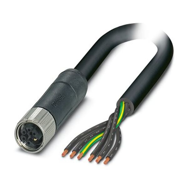 SAC-6P- 1,5-PUR/M12FSM PE - Power cable image 3