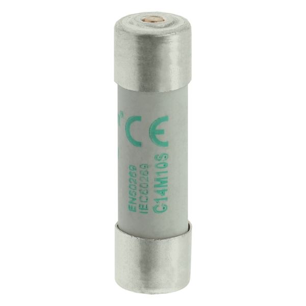 Fuse-link, LV, 10 A, AC 500 V, 14 x 51 mm, aM, IEC, with striker image 13