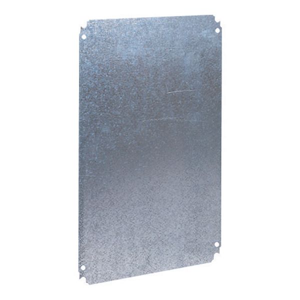 Metallic mounting plate for PLS box 27x36cm image 1