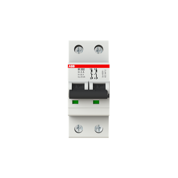 M202-4A Miniature Circuit Breaker - 2P - 4 A image 2