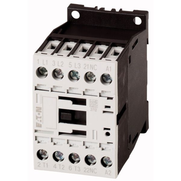 Contactor, 3 pole, 380 V 400 V 5.5 kW, 1 NC, 230 V 50/60 Hz, AC operat image 1
