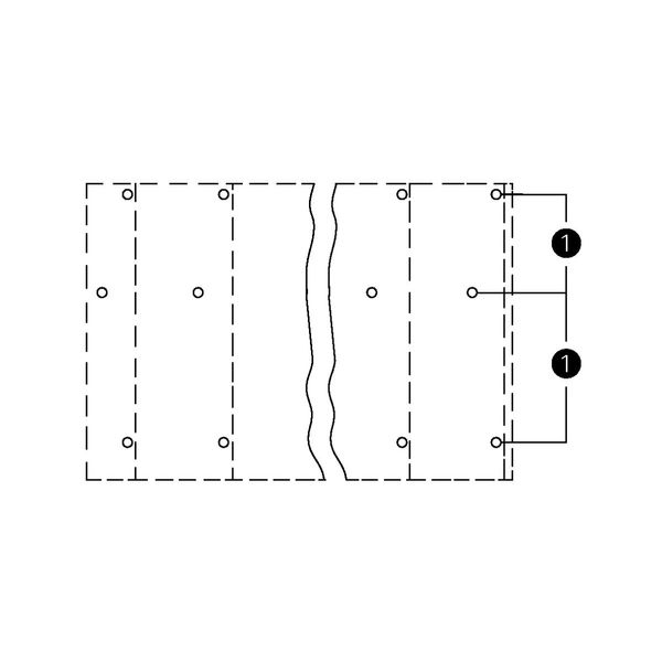 Triple-deck PCB terminal block 2.5 mm² Pin spacing 10.16 mm orange image 3