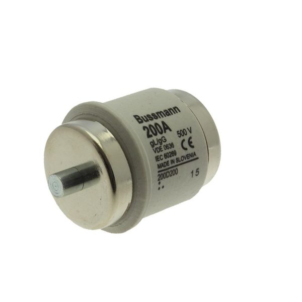 Fuse-link, low voltage, 200 A, AC 500 V, D5, 56 x 46 mm, gL/gG, DIN, IEC, time-delay image 14