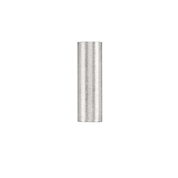 Distance bush (terminal), tinned copper, Silver grey, Depth: 36.1 mm image 1