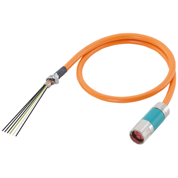 Power cable pre-assembled type: 6FX5002-5CS64 (1FT/1FK/1PH for SINAMICS) 4x 10...6FX5002-5CS64-1AE0 image 1