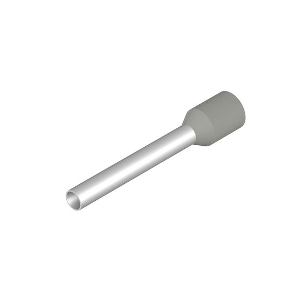 Wire end ferrule, Standard, 2.5 mm², Stripping length: 20 mm, grey image 1