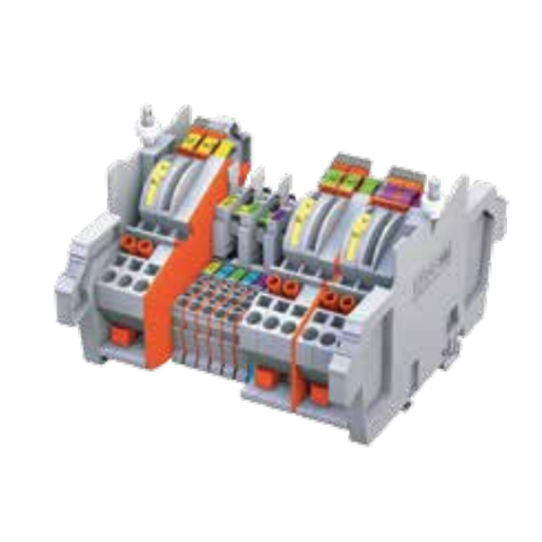 WAGO 16-track measuring strip with parallel modules 230V image 1